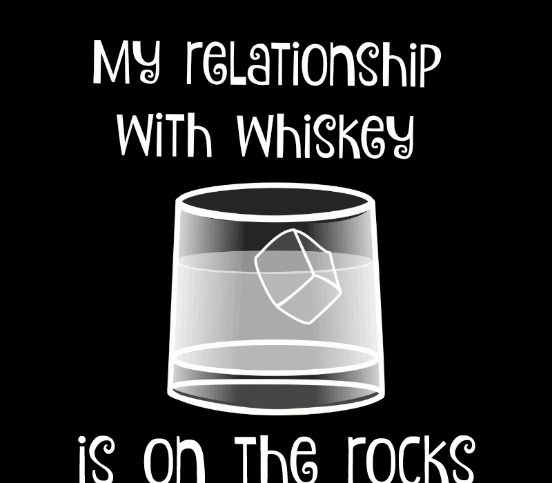   Mitt forhold til whisky er på steinene.