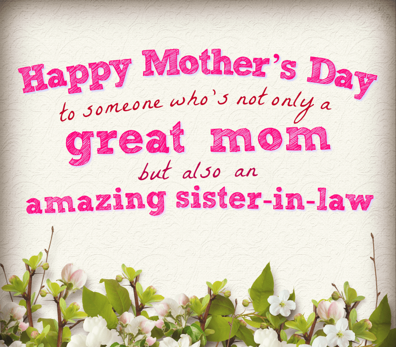   Glückliche Mutter's Day to someone who's not only a great mom, but also an amazing sister-in-law.