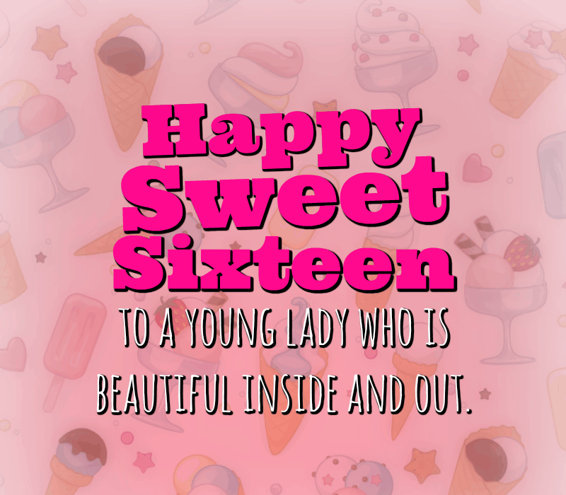 Fijne Sweet16! Een lijst met 16e verjaardagswensen voor een speciale
