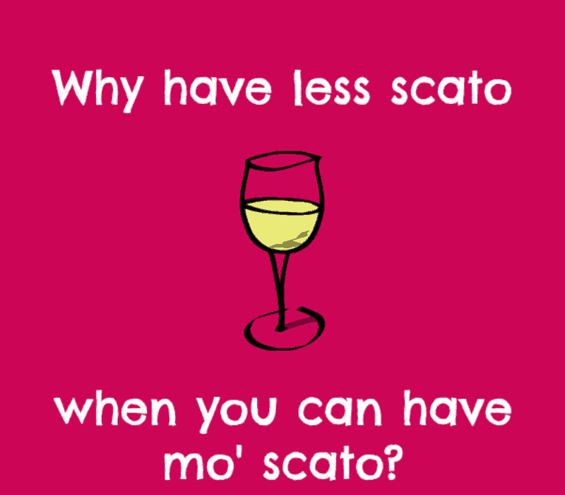   Miks on vähem scato, kui teil võib olla mo’ scato?