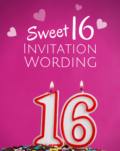   Tatlı 16 Davet Yazısı